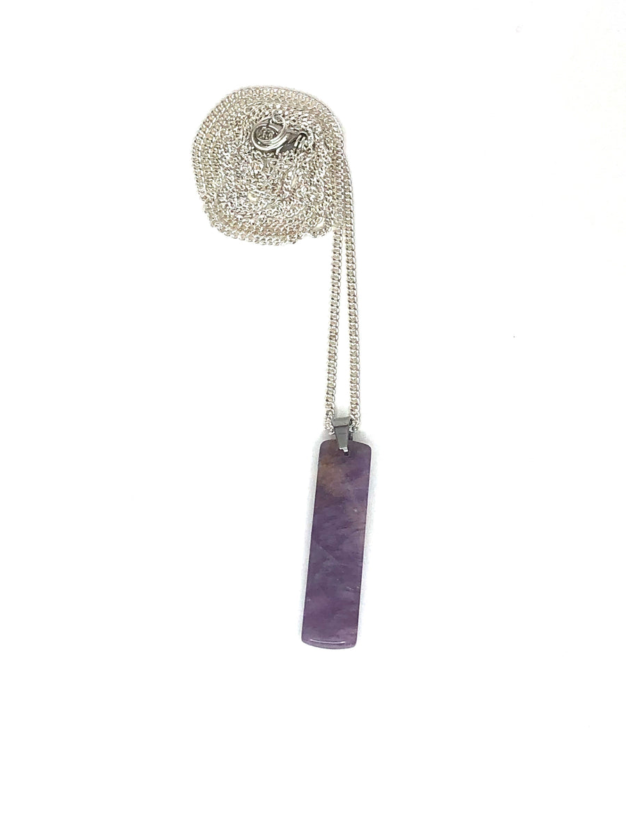 Amethyst Quad Pendent ( necklace not included) – Alesia Lynn Designs