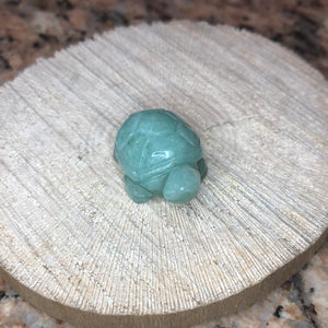 Mini GreenAventurine Turtles