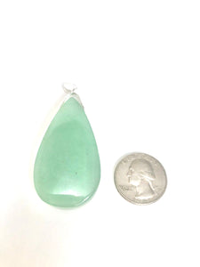 Teardrop Pendant in Aventurine