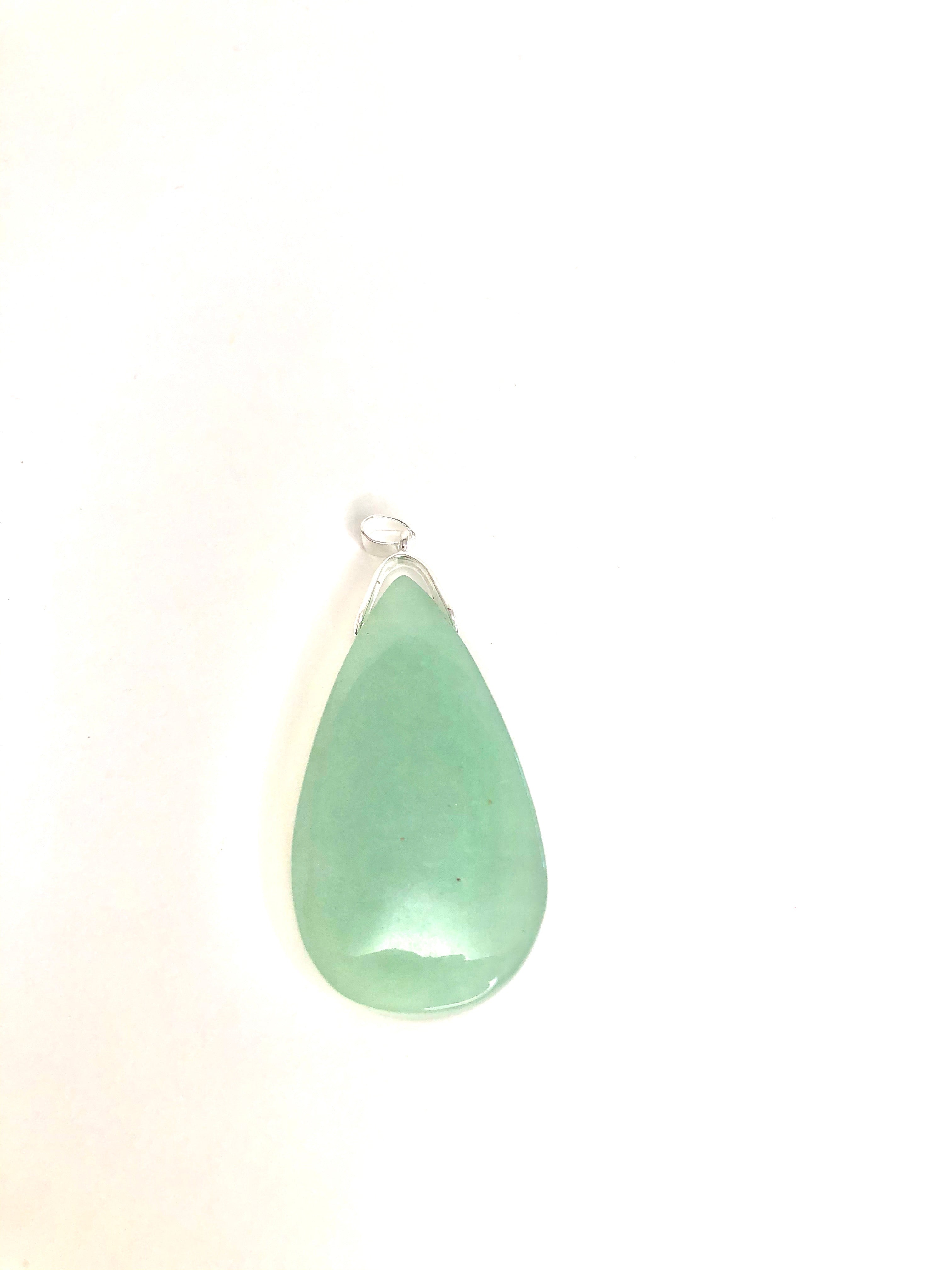 Teardrop Pendant in Aventurine