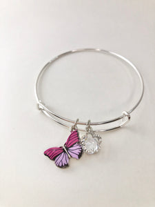 Alex and ani sales butterfly bracelet