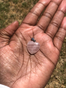 Mini Rose Quartz Pendant