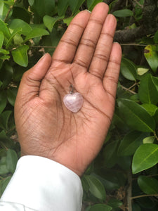 Mini Rose Quartz Pendant