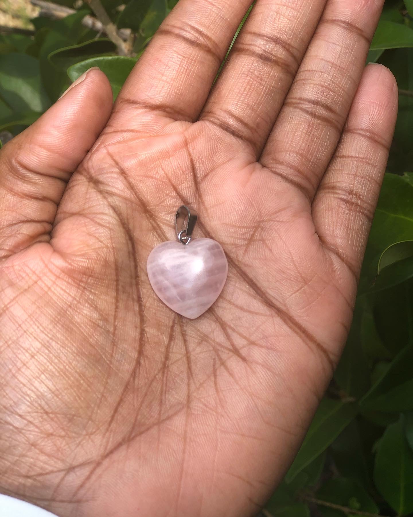 Mini Rose Quartz Pendant